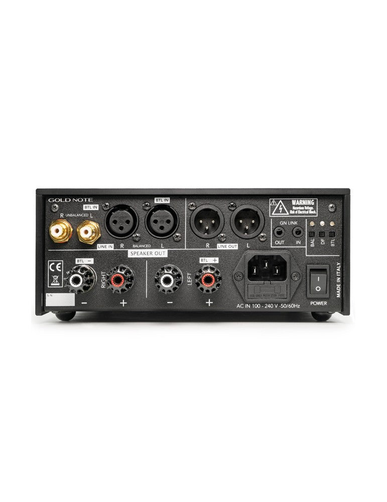 Gold Note PA10 silver finale stereofonico 2x150 watt rms su 4 ohm