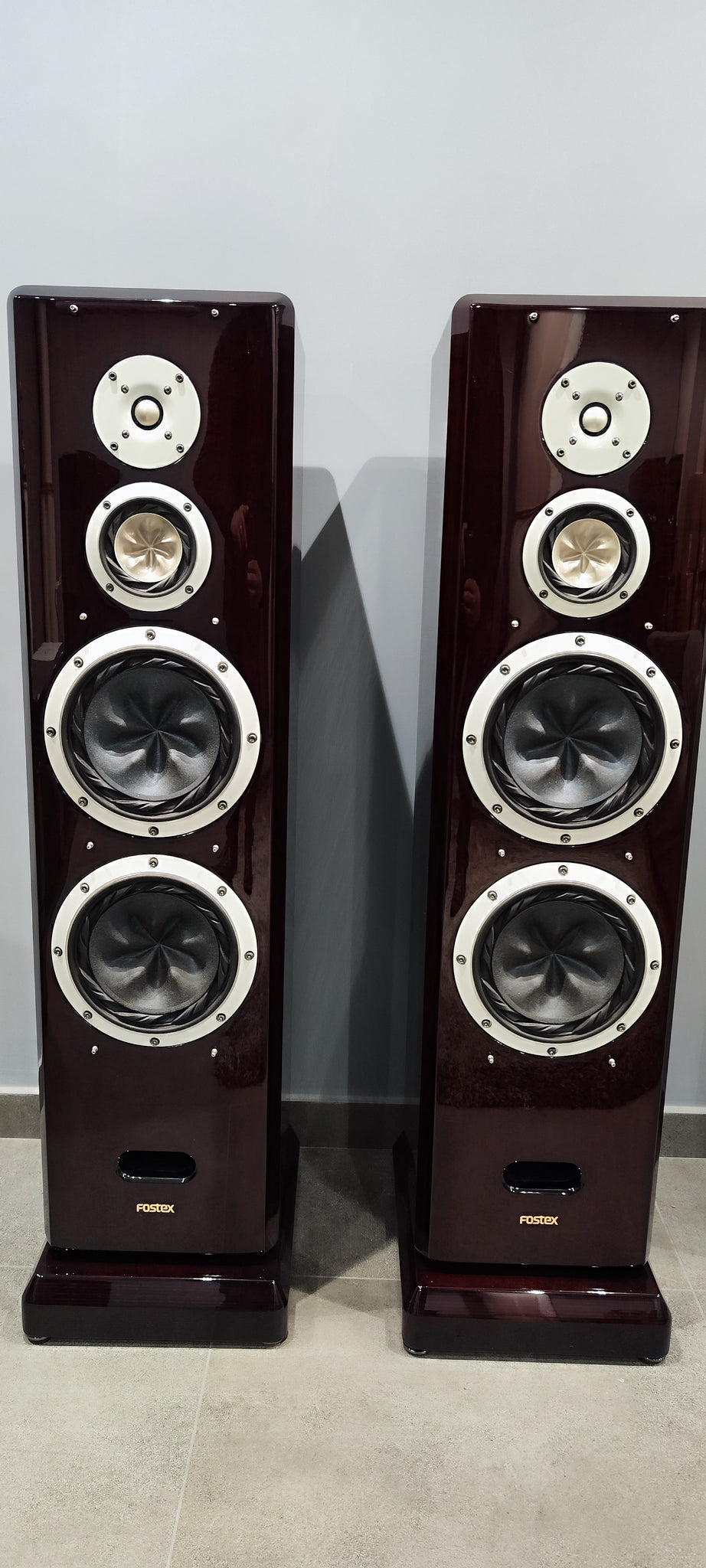 Fostex G2000A mogano laccato cp diffusori 3 vie EX-DEMO