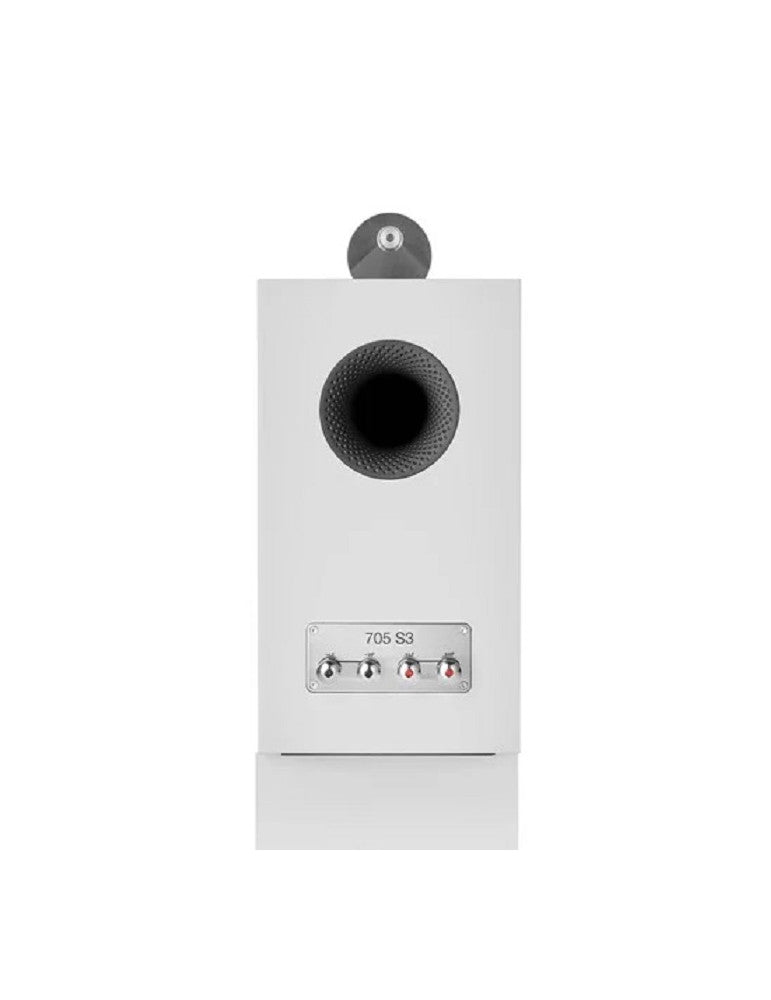 B&W 705 S3 bianco satinato Diffusori bookshelf a 2 vie, bass reflex