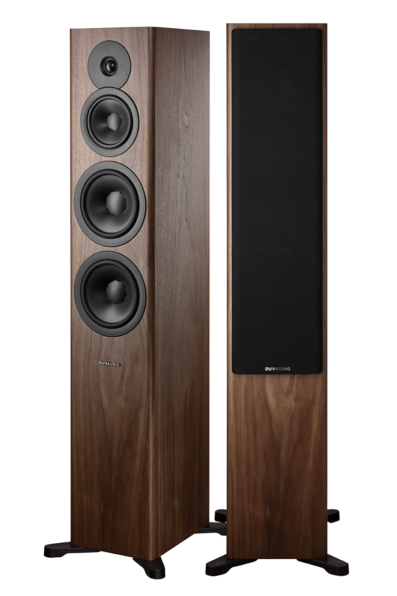 Dynaudio Evoke 50 noce diffusori da pavimento 3 vie bass reflex
