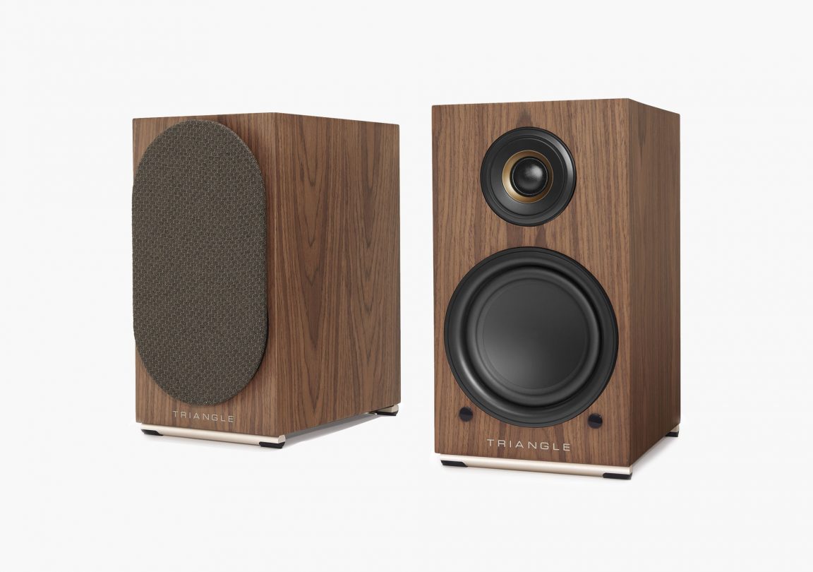 Triangle AIO Twin brown maple Coppia diffusori attivi Wi-Fi, Bluetooth 5.0