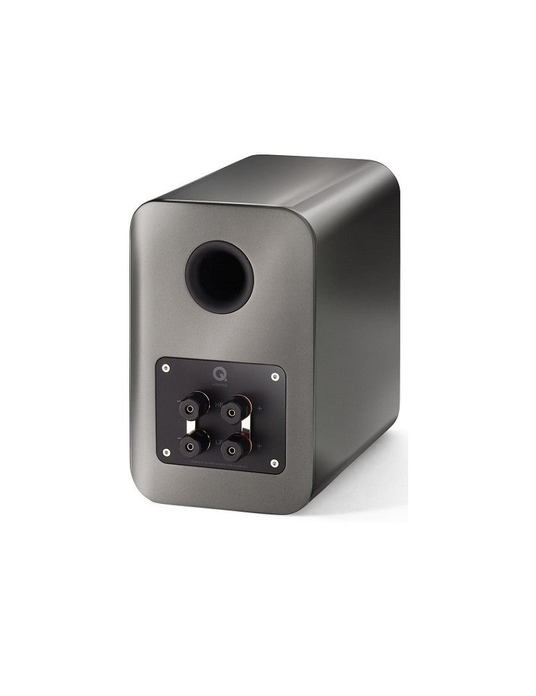 Q Acoustics concept 30 silver laccato diffusori 2 vie da scaffale