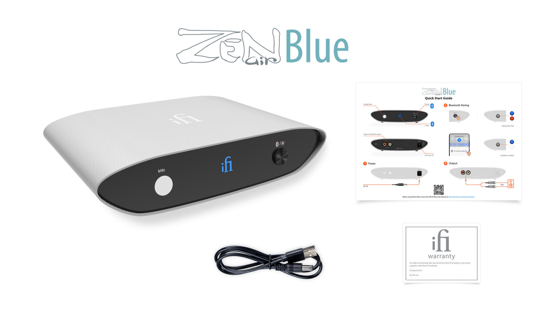 Ifi Zen Air blue ricevitore bluetooth v5.1