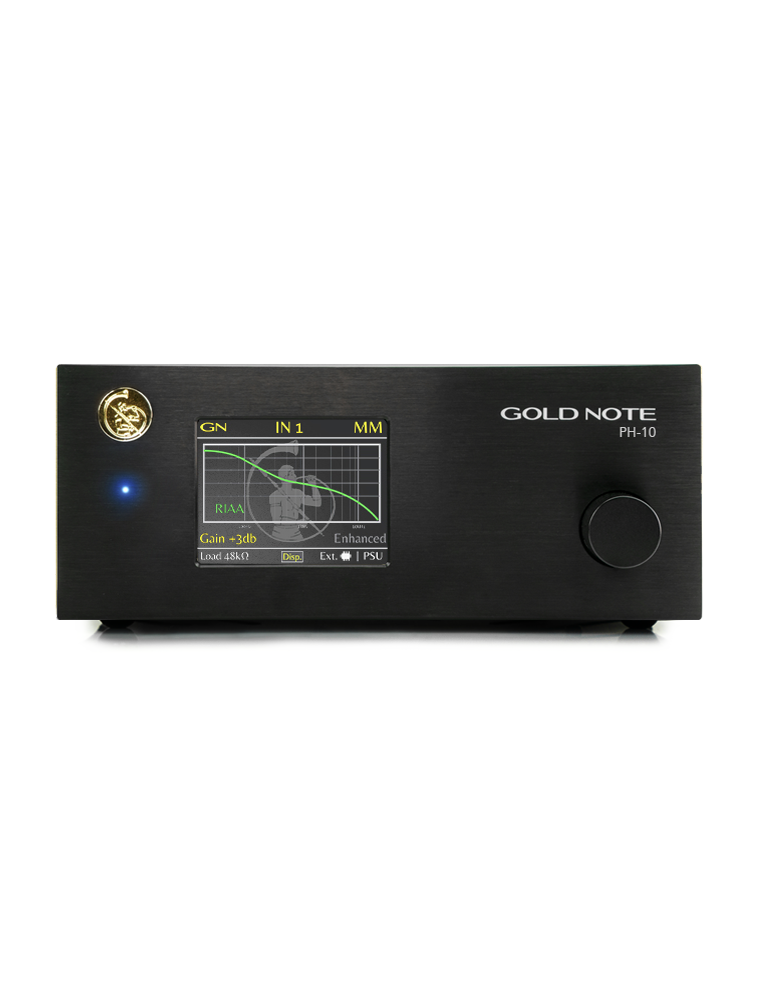 Gold Note PH-10 nero Preamplificatore phono mm-mc
