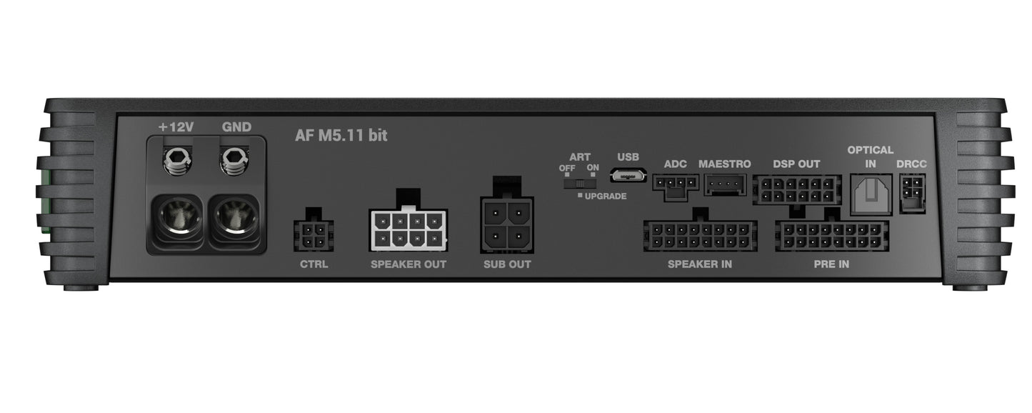 Audison AF M5.11 bit amplificatore 5 canali con DSP 4x150W+1x600W