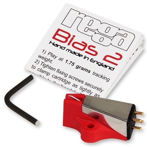 REGA BIAS 2 FONORIVELATORE MM CON STILO FISSO ELLITTICO NUOVA GARANZIA ITALIA