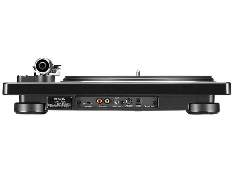 Denon dp 450 USB giradischi semiautomatico braccio a S e testina MM e uscita usb