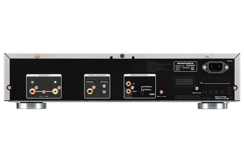 Marantz CD6007 silver lettore cd con dac usb anteriore con lettura file FLAC HD e DSD