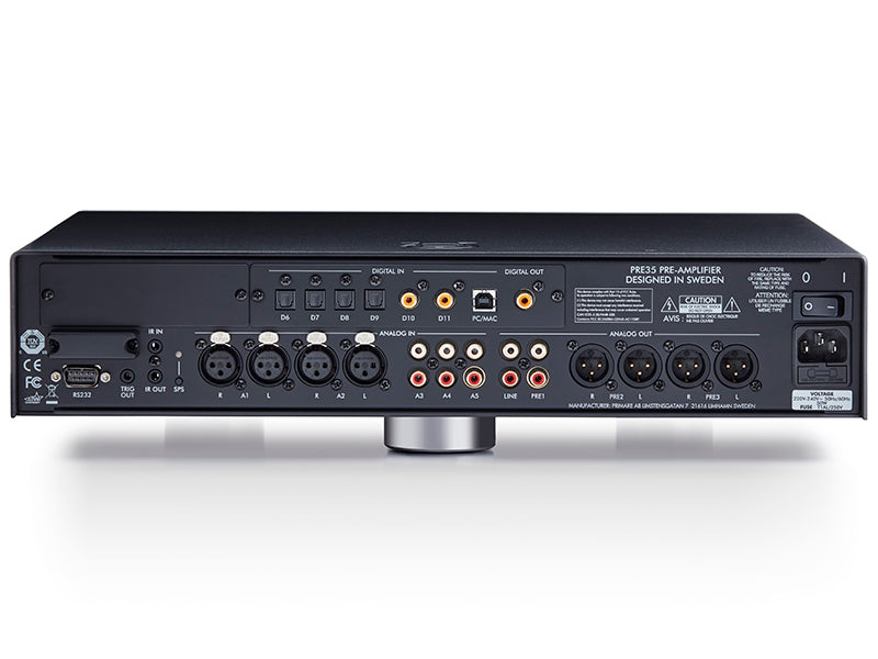 Primare PRE35 DAC silver Preamplificatore stereo Componentistica superselezionata con dac