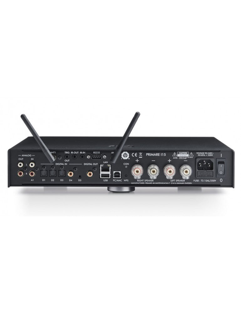 Primare prisma I15 MKII nero amplificatore integrato con dac ESS ES9028Q2M