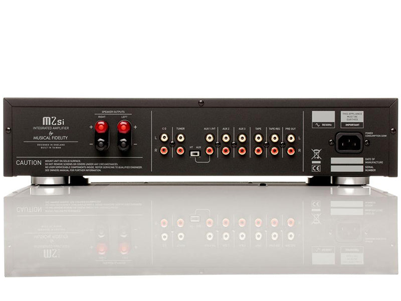 Musical Fidelity M2si nero amplificatore integrato 2x76W su 8ohm