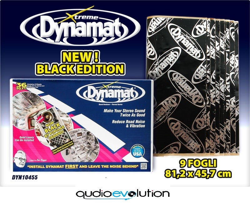 DYNAMAT EXTREME 10455 BULK PACK 9 FOGLI NEW BLACK EDITION SIGILLATI