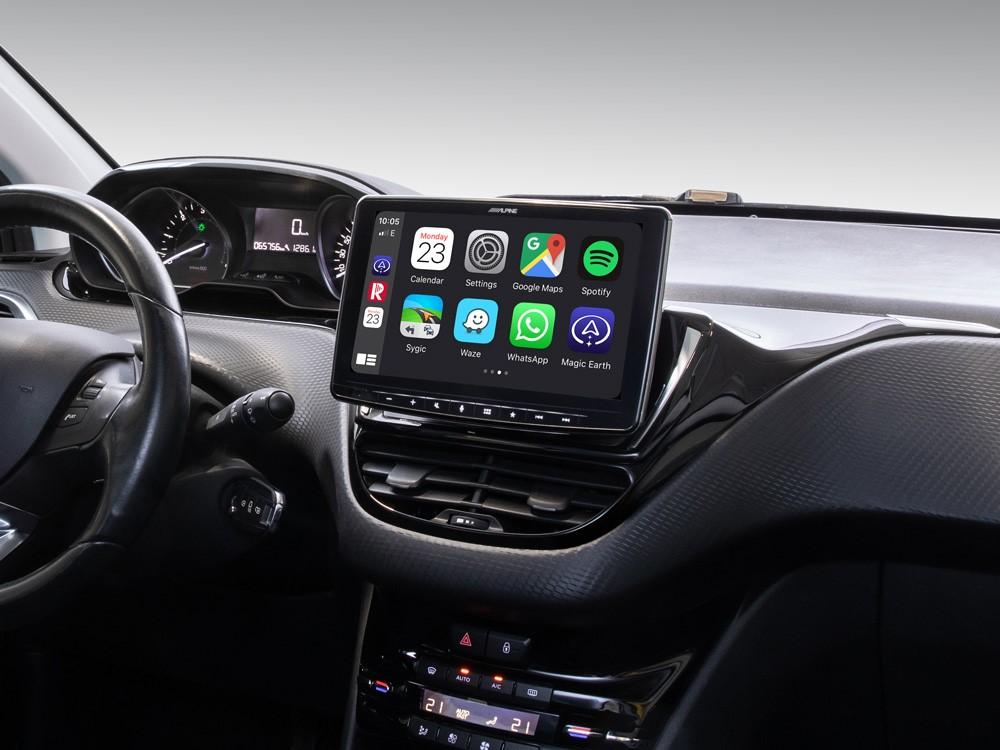 Alpine iLX-F903-208 sistema car by car per peugeot 208 fino al 2019