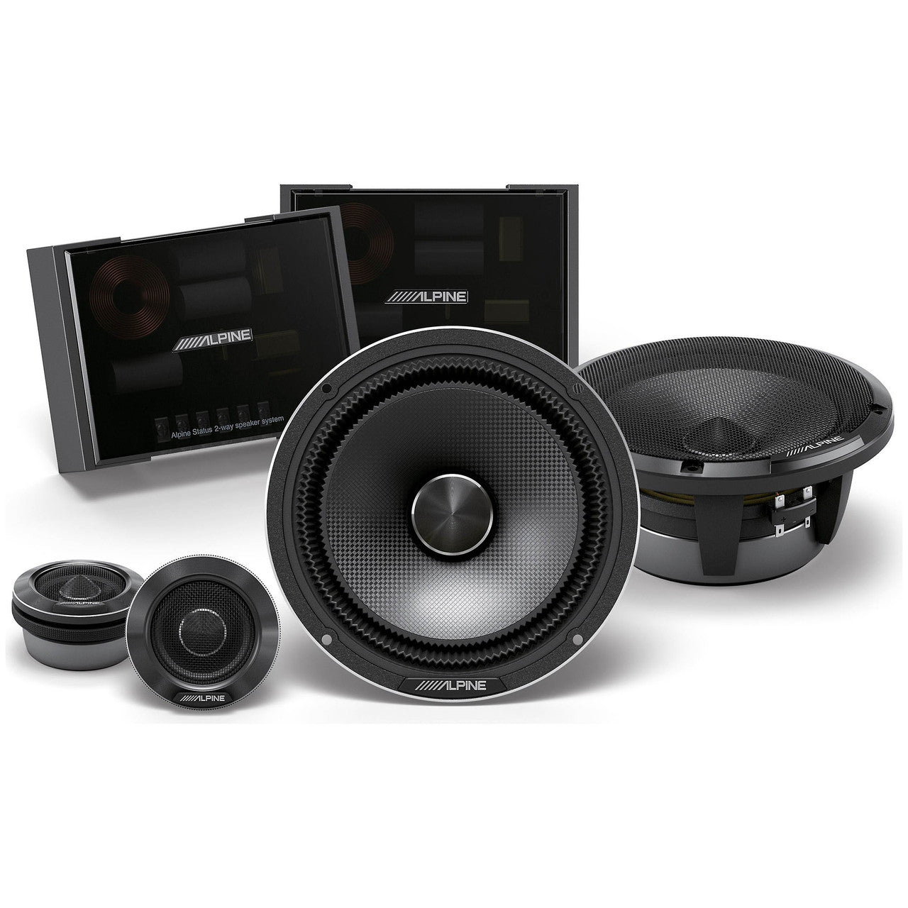 Alpine HDZ-65C STATUS kit 2 vie da 165 mm con crossover hi end