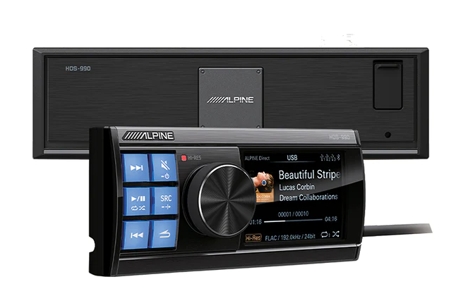 Alpine HDS-990 lettore multimediale a 192kHz/24Bit