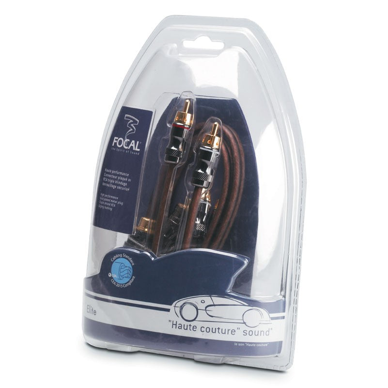 FOCAL ER5 CAVO RCA-RCA DI QUALITA' DA 5 MT NUOVO SIGILLTO