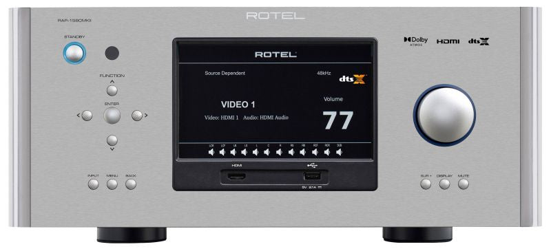 Due nuovi prodotti Home Cinema da Rotel : RSP-1576MKII e RAP-1580MKII