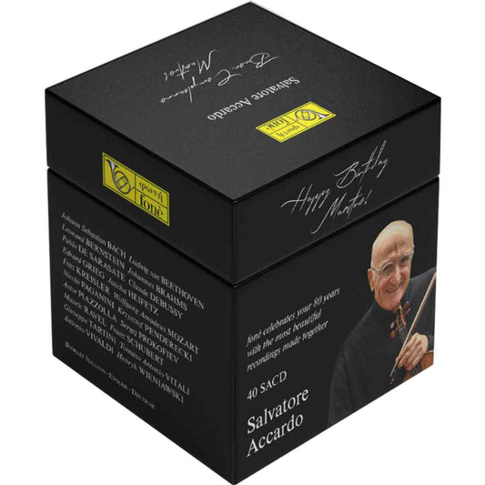 Box set 40 SACD "Buon Compleanno Maestro!" - Salvatore Accardo