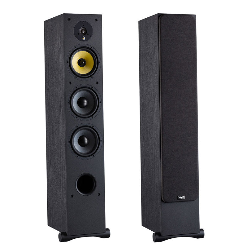 Davis Acoustics Ariane 7 nero diffusori da pavimento 3 vie