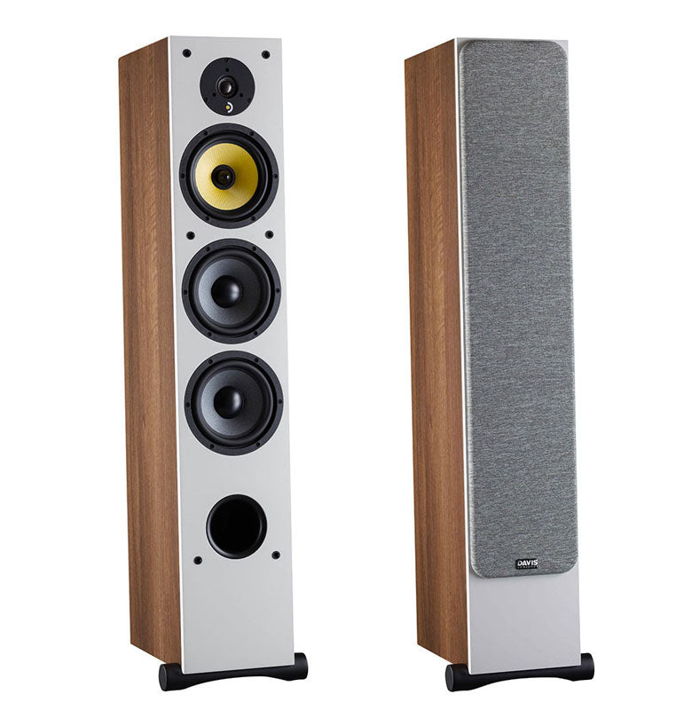 Davis Acoustics Ariane 7 bianco-rovere diffusori da pavimento 3 vie