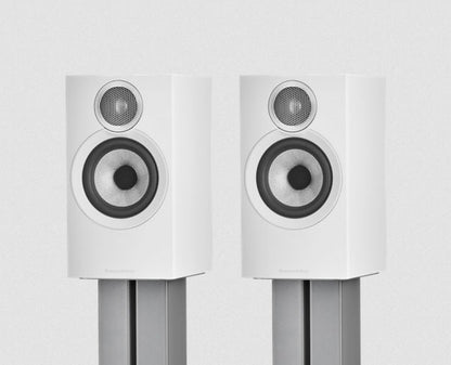 B&W 607 S3 Bianche diffusori 2 vie bass reflex