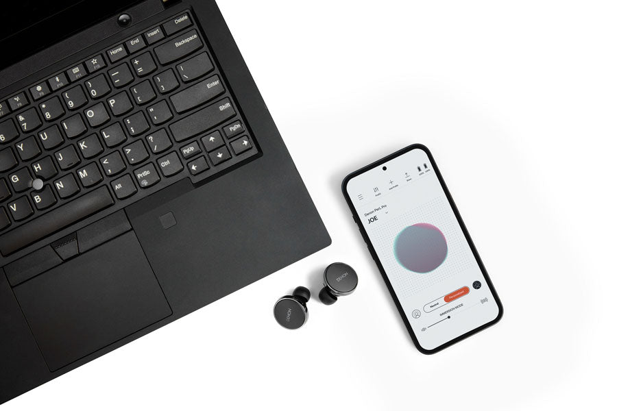 Denon PerL Pro auricolari True Wireless In-Ear con tecnologia AAT (Adaptive Acoustic Technology)