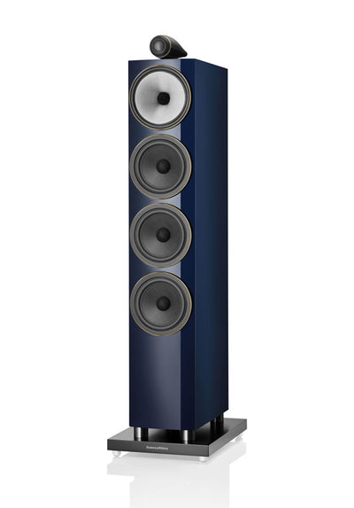 B&W 702 S3 signature Midnight Blue Metallic Diffusori da pavimento a 3 vie bass reflex
