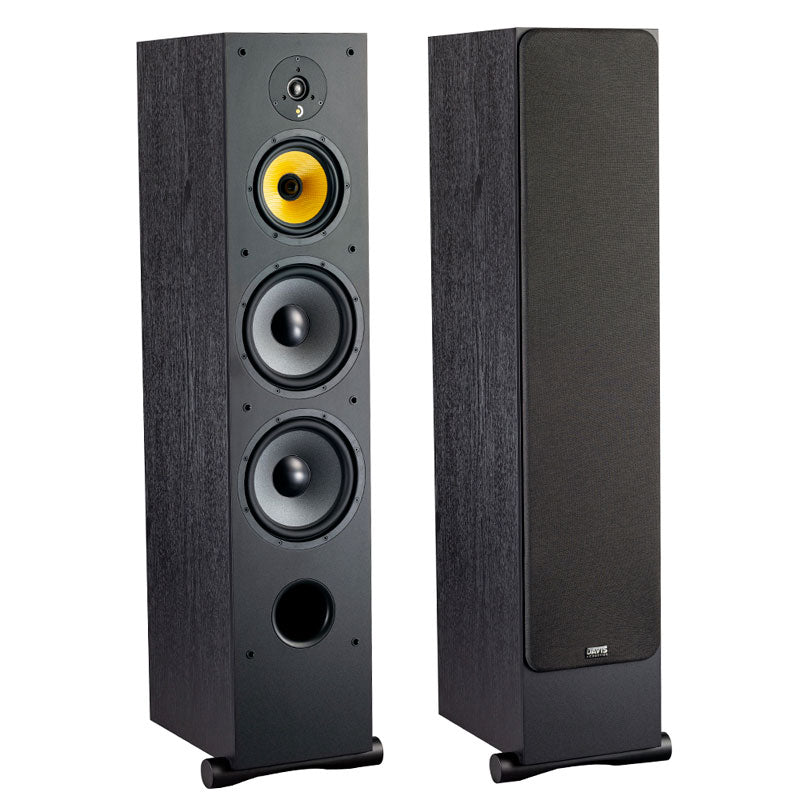 Davis Ariane 9 nero coppia diffusori 3 vie da pavimento