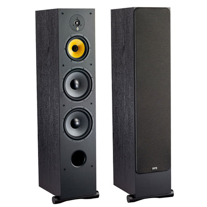 Davis Ariane 9 nero coppia diffusori 3 vie da pavimento