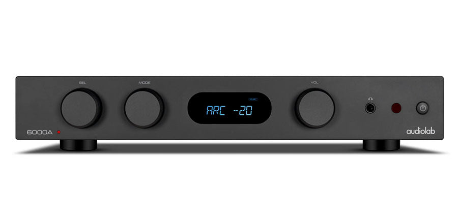 Audiolab 6000A MKII nero amplificatore 2x50 watt DAC ESS Sabre ES9038Q2M