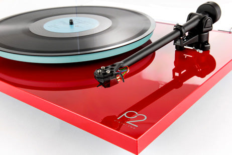 Rega PLANAR 2 ND 3 rosso laccato Giradischi con Testina ND3