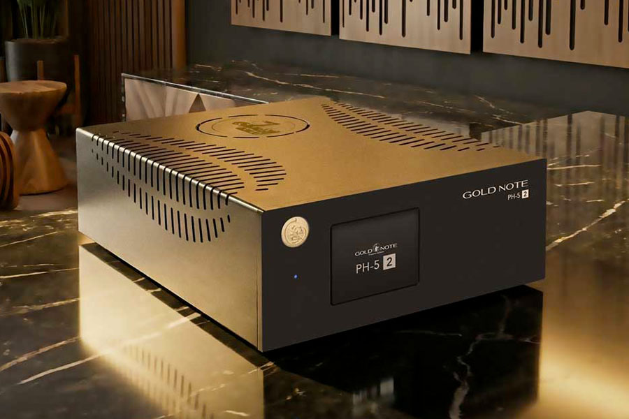Gold Note PH-5.2 nero preamplificatore phono MM/MC High-End