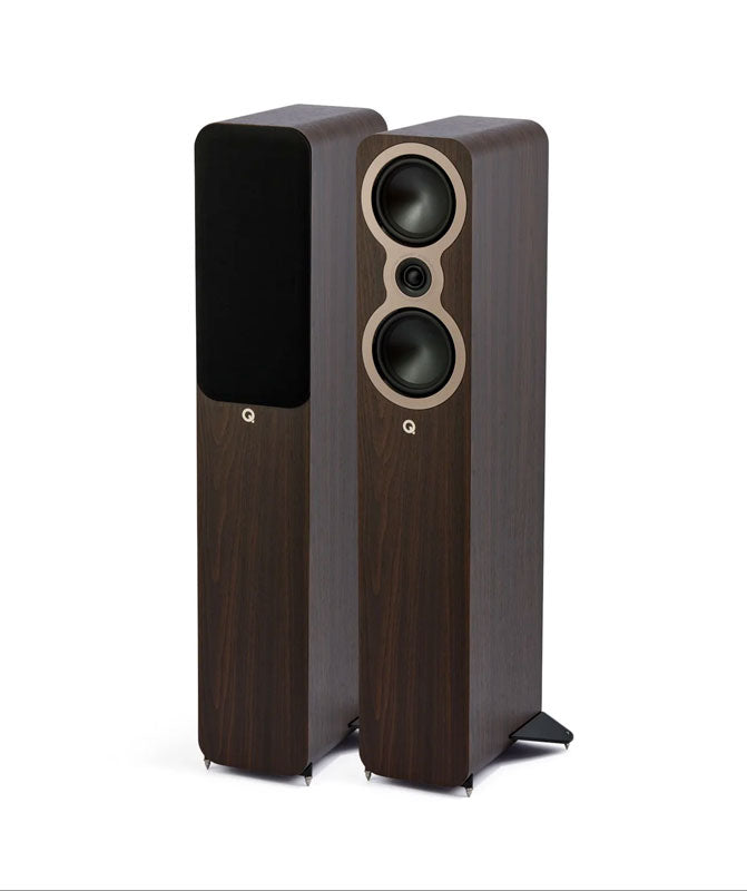 Q Acoustics 3040C legno scuro diffusori da pavimento