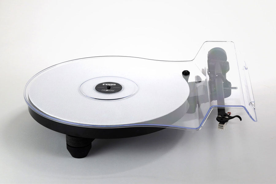 Rega Replay giradischi con braccio RB110 coperchio e testina