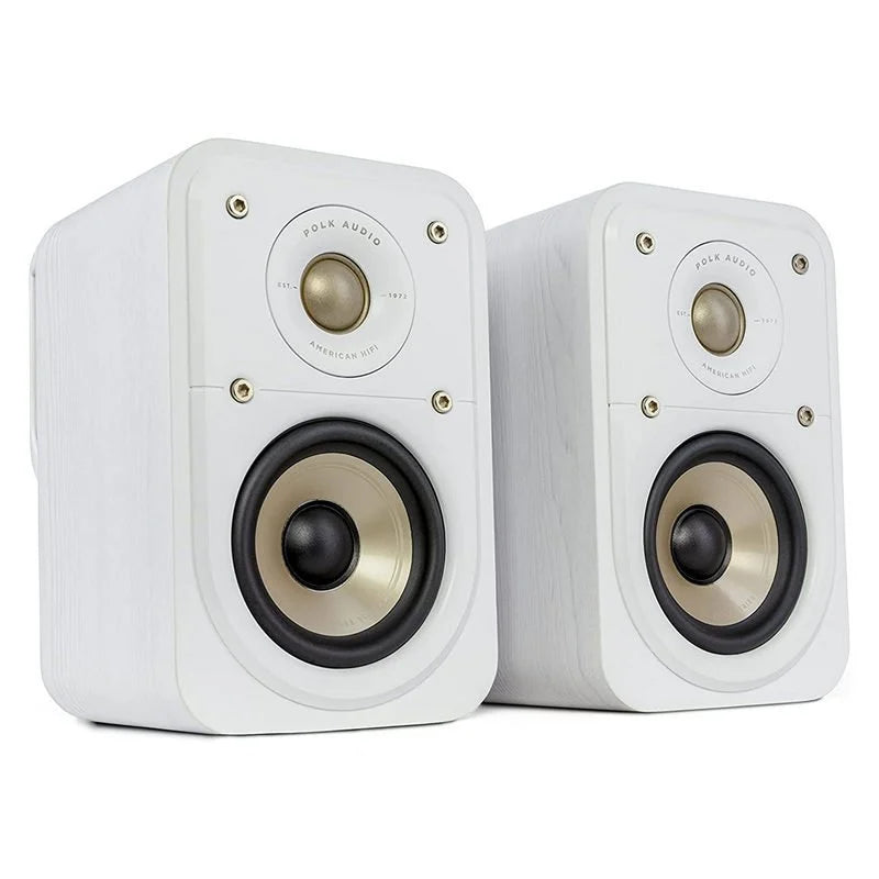 Polk Audio S15e bianco diffusori 2 vie da stand bass reflex
