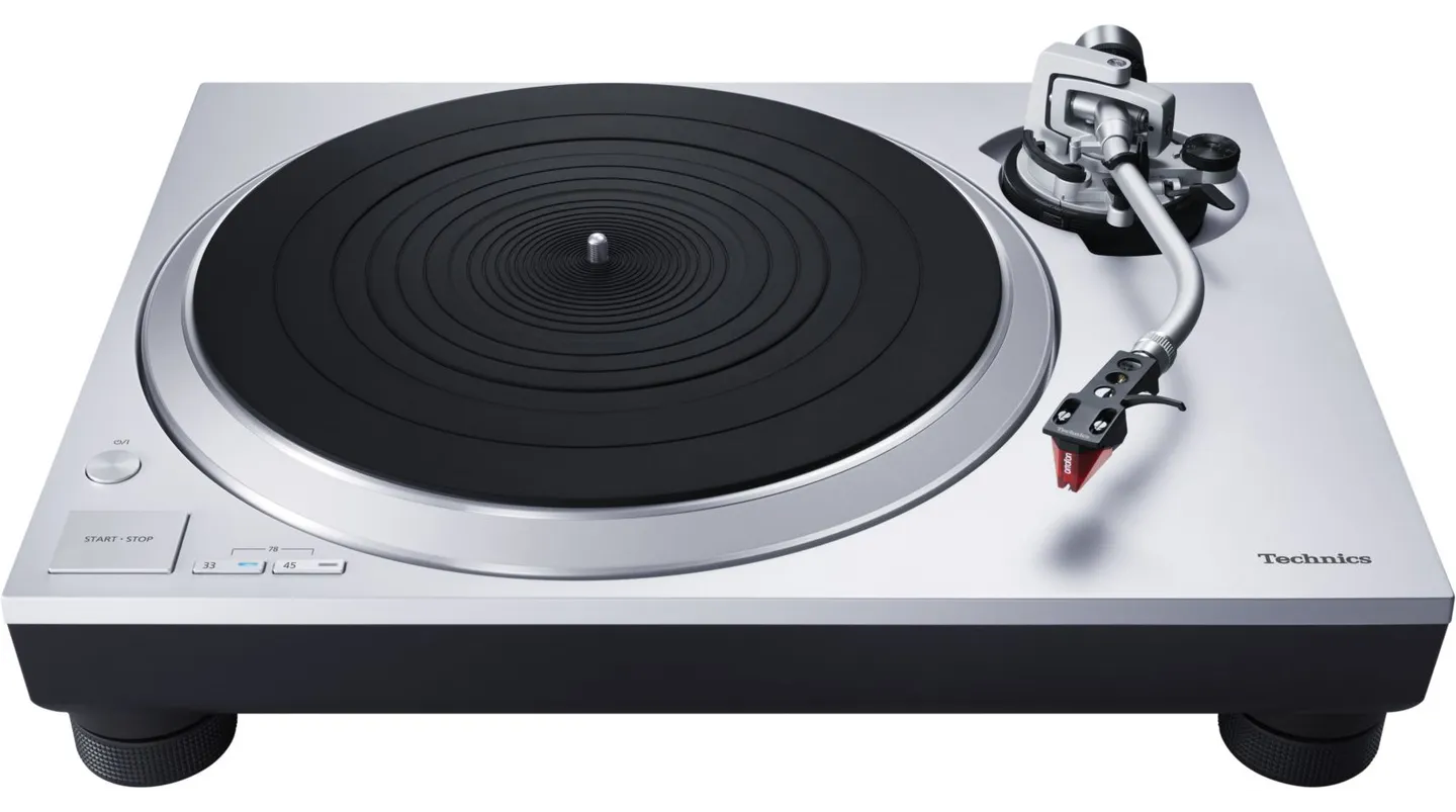 Technics SL-1500CEG-S silver giradischi a trazione diretta testina ortofon 2mred