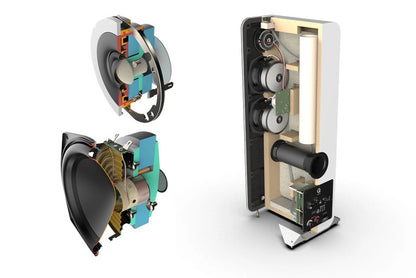 Q Acoustics M40 Nere diffusori attivi wireless con Bluetooth® 5.0