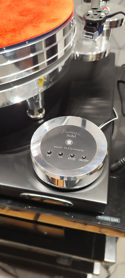Acoustic solid 111 metal giradischi completo di testina EX-DEMO
