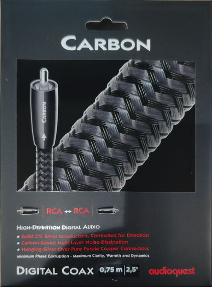 Audioquest CARBON coax da 0.75 mt cavo coassiale