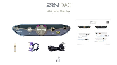 Ifi Zen Dac 3 convertitore hi-res 768kHz, DSD512, and MQA