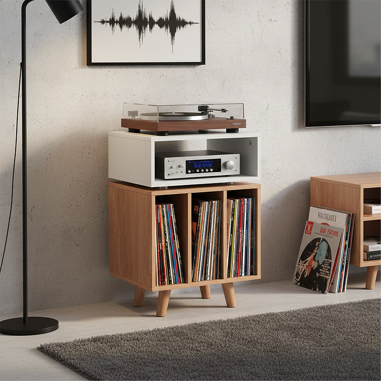 Norstone STOCKHOLM 700 White - Clear Oak MOBILE
