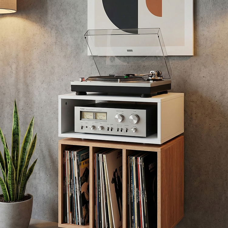 Norstone STOCKHOLM 700 White - Clear Oak MOBILE