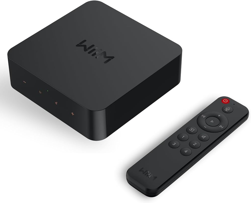 WiiM Pro Plus streamer audio Airplay 2 wifi bt alexa