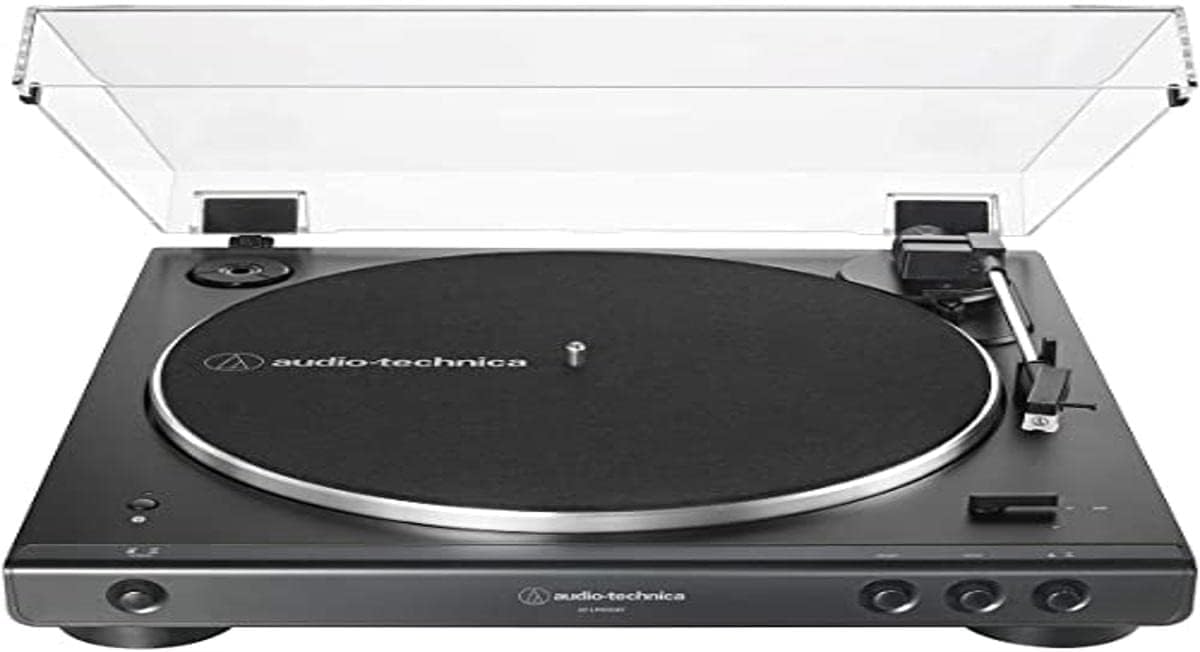 AUDIO TECHNICA AT-LP60XBT nero giradischi automatico e bluetooth