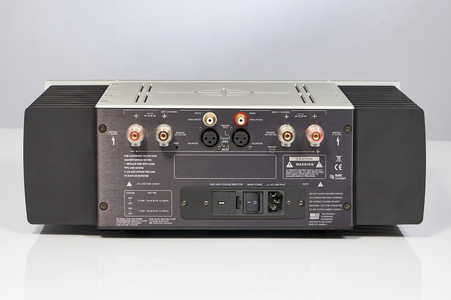 Coda amplifier S5.5 finale di potenza in pura classe A 2x50 watt