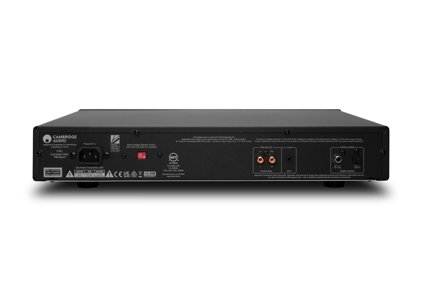Cambridge audio CXC V2 nero limited edition meccanica cd