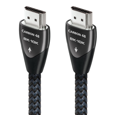 Audioquest Carbon HDMI 48G da 2 MT Risoluzione sopra gli 8K-10K - HDCP 2.2 - HDR - 48 Gbps (Copia)