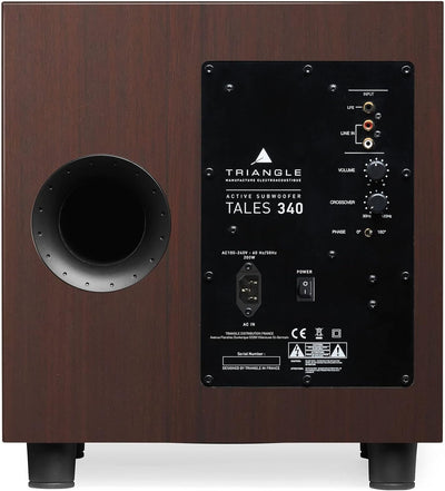 Triangle TALES 340 NOCE Subwoofer Hifi e Home Cinema