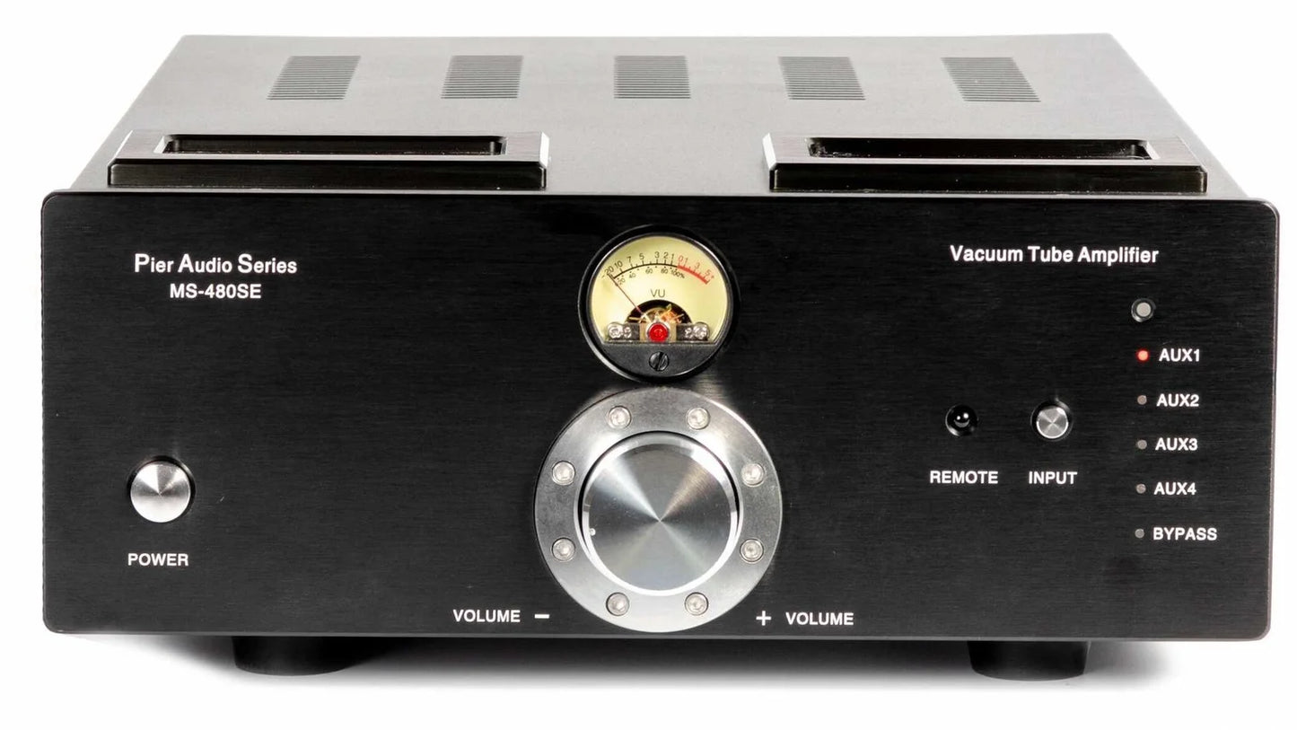 PIER AUDIO MS480SE integrato ibrido valvolare stato solido EX-DEMO