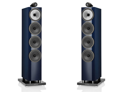 B&W 702 S3 signature Midnight Blue Metallic Diffusori da pavimento a 3 vie bass reflex